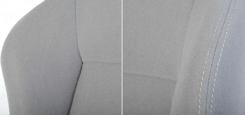 1 PAIR GRAY CLOTH RACING SEATS RECLINABLE FIT FOR ISUZU NEW - Image 3 of 4