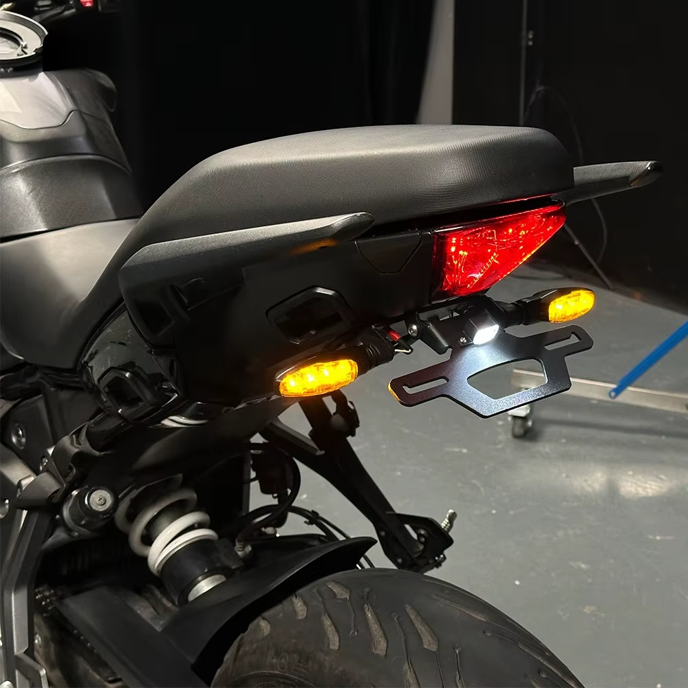Foldable Tail Tidy Plate Holder - Triumph Tiger Sport 660 / 800