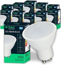 4.5W LED Light Bulbs Spotlight GU10 6500k White V-TAC 211687 - Pack of 1 5 10
