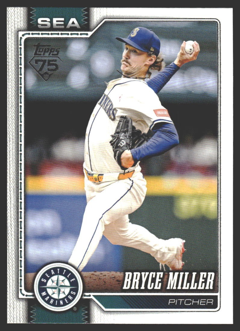 Bryce Miller #331 2026 Topps Seattle Mariners