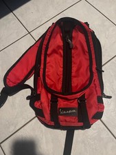 Vintage Vespa Mini Backpack 20" Red, Commuter Cycle bag