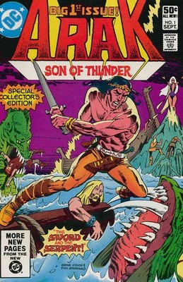 Arak Son of Thunder #1 FN; DC | Roy Thomas - w/Bag+Board