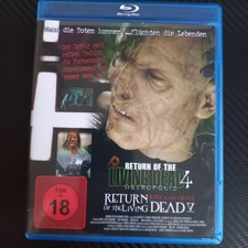 Blu Ray Return Of The Living Dead 4 IV Necrop...