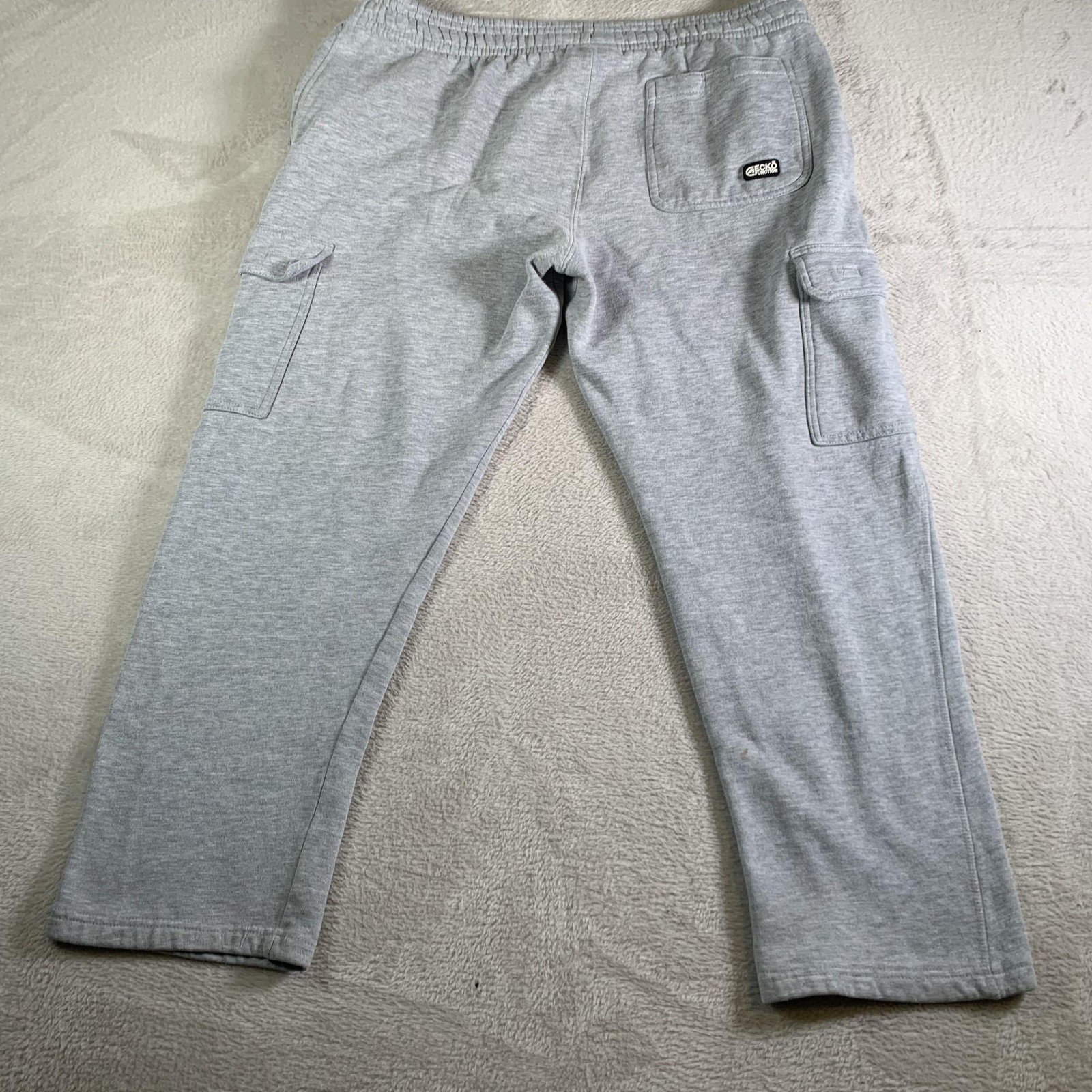 Ecko Function Sweatpants Mens Large Gray Fleece C… - image 13