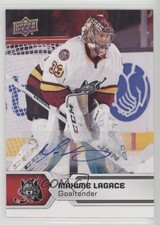 2017-18 Upper Deck AHL Auto Maxime Lagace #71 Auto 0h1