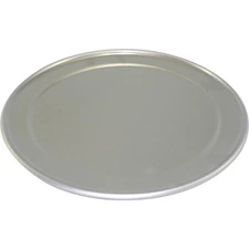 10 Inch Aluminum Pizza Pan 18-Gauge Wide Rim Standard Weight for Baking