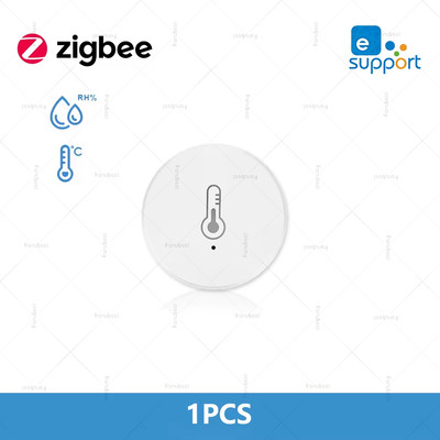 Zigbee Temperature and Humidity Sensor Remote Monitoring Hygrometer,Smart Home A