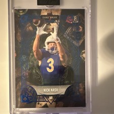 Wild Card 5 Card Draw Nick Nash Rookie Football Card 2025 4/5 . rookie card picture