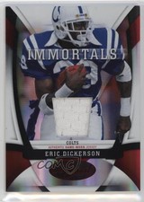 2009 Certified Immortals Mirror Red Materials 43/100 Eric Dickerson #206 HOF g1z