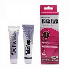 Dongsung Take Five Hair Dye Color #4 Natural Brown Covers Gray Hair Just in 5...