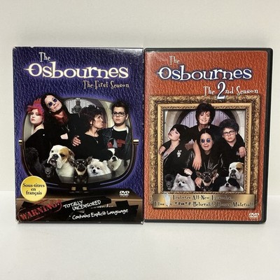 The Osbournes DVD Season 1 and 2 Reality TV Series Ozzy Osbourne First Second