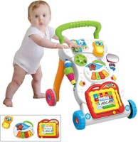 Baby Walker First Steps 2in1 Activity Musical Toys Car Children's Music Walker