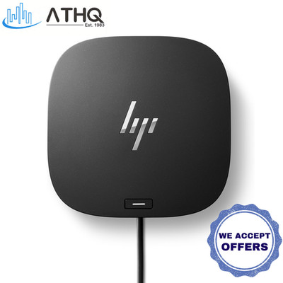 HP USB-C/A G2 Universal Dock Dual 4K HDMI DisplayPort Docking Station 5TW13AA