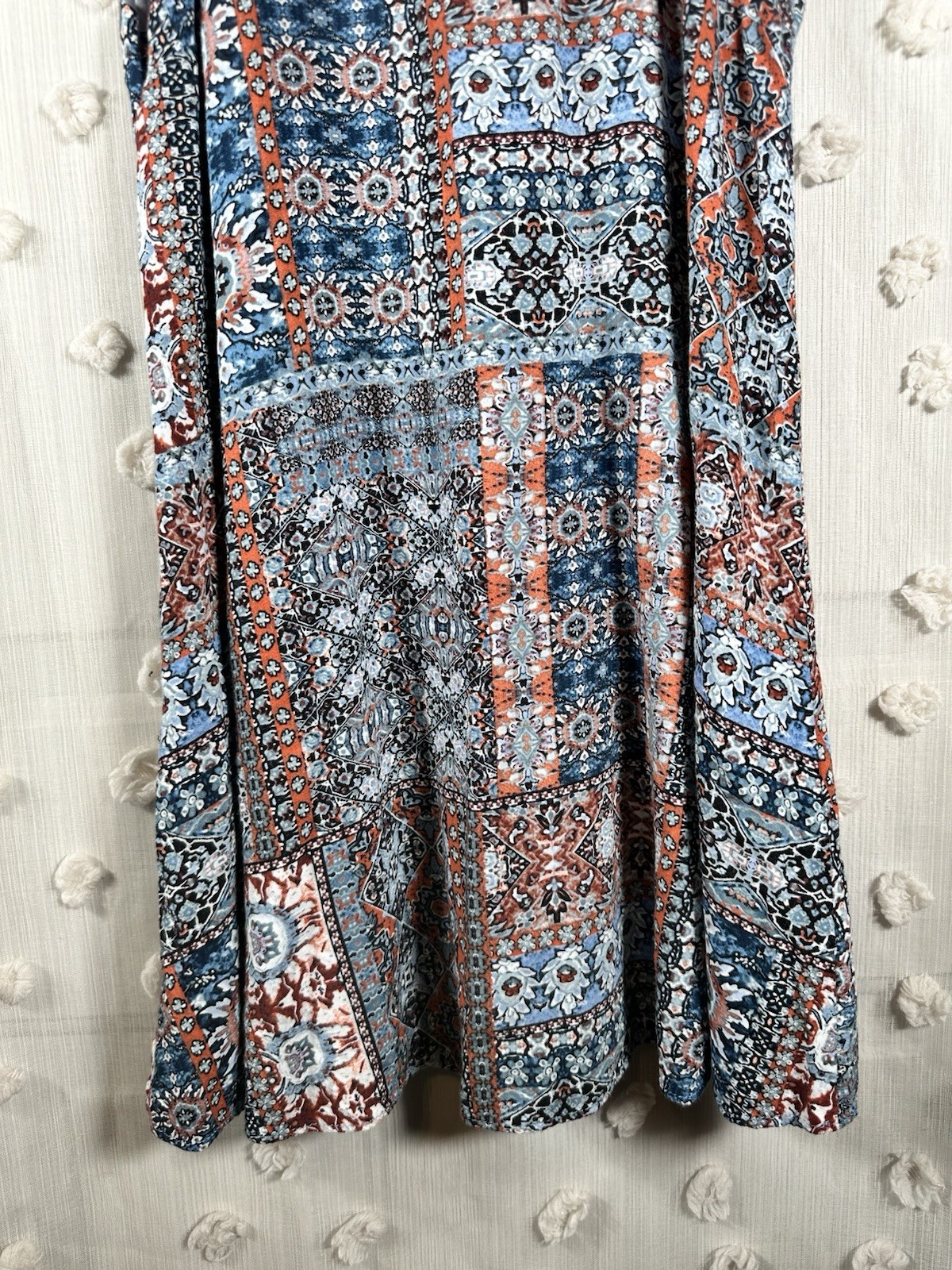 Lulus Women’s Boho Patchwork Pattern A-line Tank … - image 3