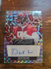 2025 Panini Mosaic Football DAVID WALKER Rookie Scripts Auto #RS-DWR RC Bucs
