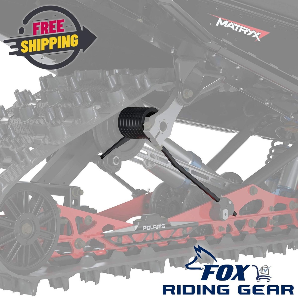 Polaris 2884975 Extra Heavy Duty Rear Torsion Spring Kit Matryx