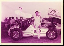 #6 SPRINT CAR-AUTO RACING PHOTO-1972 
