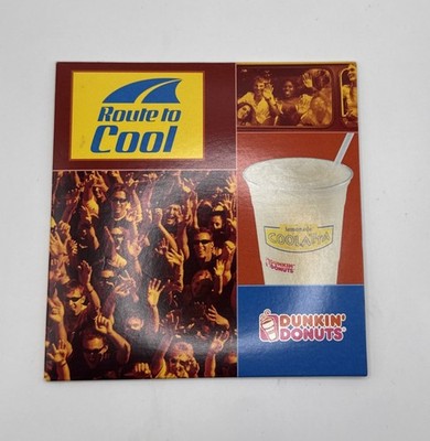Route To Cool Dunkin  Donuts Promo CD 10 Tracks 2003