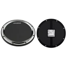 Ahead S-Hoop Marching Practice Pad 14" Black/Chrome