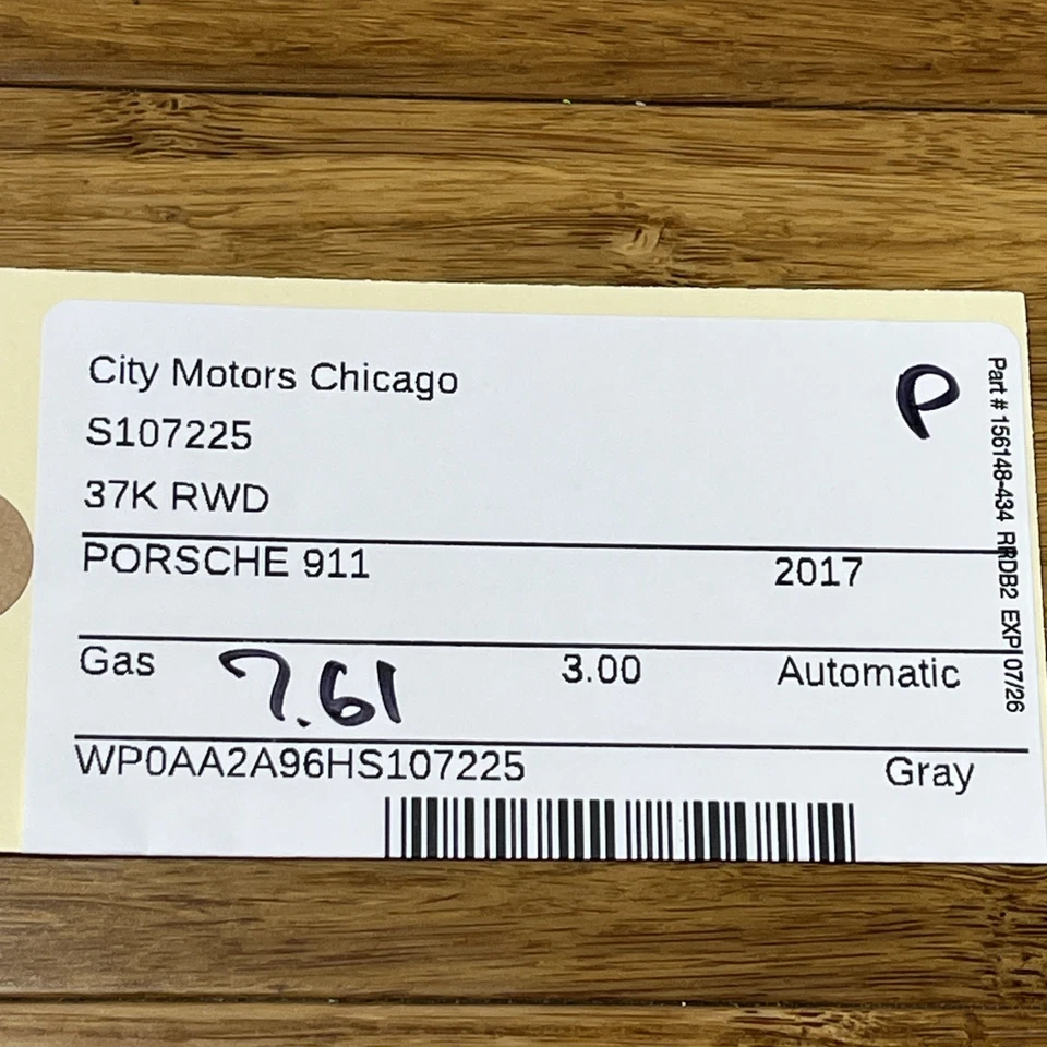 Controlador de temperatura automático para tablero Porsche 911 2016-2024 9P1907039T OEM Foto 2 de 4