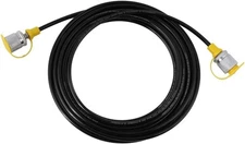 16.4FT Hydraulic Pressure Test Hose - M16-M16, 9000PSI/630BAR Black