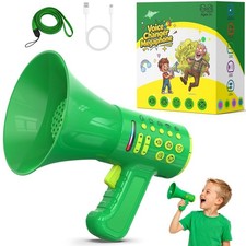 Rechargeable 10-in-1 Voice Changer Megaphone for Kids with 5 Funny Effects*NEW*