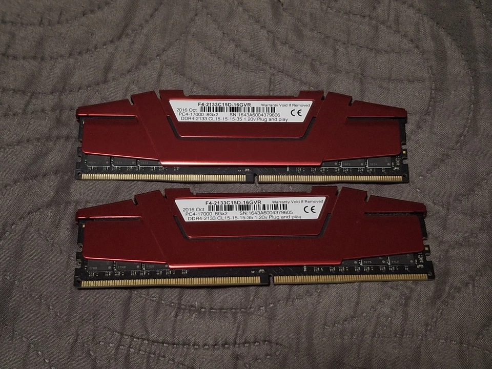16GB Gskill Ripjaws V DDR 4 Arbeitsspeicher 2400Mhz - Bild 2 von 2