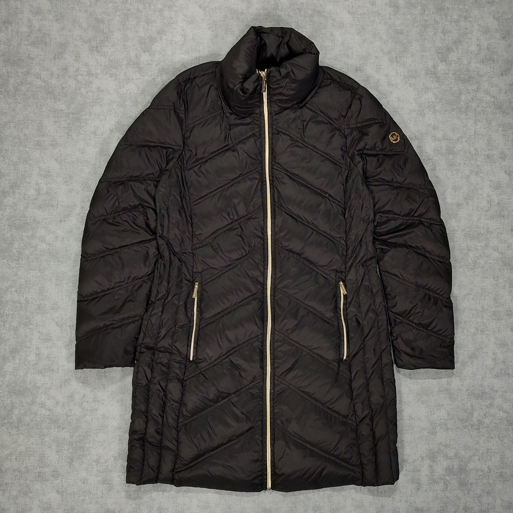 Michael Kors Packable Down gorpcore outdoors long puffer jacket womens Medium