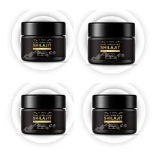 4X Pure Himalayan Shilajit Resin-Natural Mineral Supplement Authentic 60g