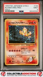 Blaine's Moltres #146 Challenge from the Darkness Holo Rare Japanese Pokemon Card