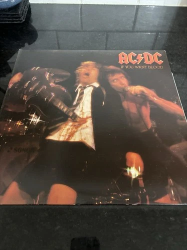 AC/DC If You Want Blood You've Got It Original 1978 Vinyl LP Record