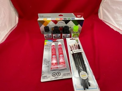 TESTORS + TAMIYA MODELING SET Paint Glue Cement Brushes model car truck plane  A