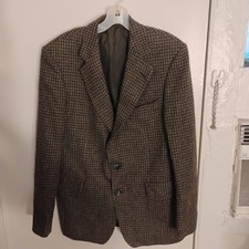 VINTAGE Magee Donegal Tweed Mens Sport Jacket 40R Cashmere Mohair 40R2 Btn