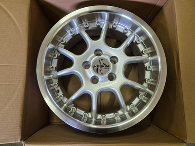 Keskin KT3 Tiefbett Felgen 7x15 5x100 ET25 VW Golf Polo Seat Ibiza 15'' Alsatz 9