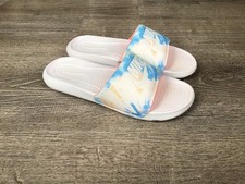 Nike Sandals Womens 9 Victori One Slide Multicolor Comfort Open Toe CN9676-101