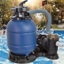 Bundle Set 13" Sand Filter with 1/3 HP Pool Pump Above Ground Swimming 2640GPH