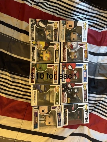 Funko Pop! Vinyl Figures Marvel, Jaws, Venom, Invincible, Spider-Man