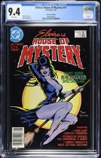 Elvira's House of Mystery #11 Dave Stevens Classic Cover CGC 9.4 Newsstand