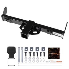 Front Receiver Trailer Hitch Set 2 inch Receiver for Jeep Wrangler JK 2007-2018