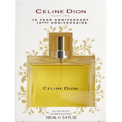 Celine Dion Eau de Toilette Spray for Women 10 Year Anniversary 3.4 Fl Oz - NEW.