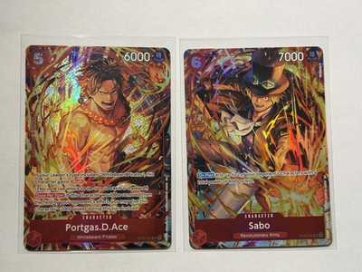 #ad One Piece TCG Illustration Box Vol 5 Ace Sabo $14.99