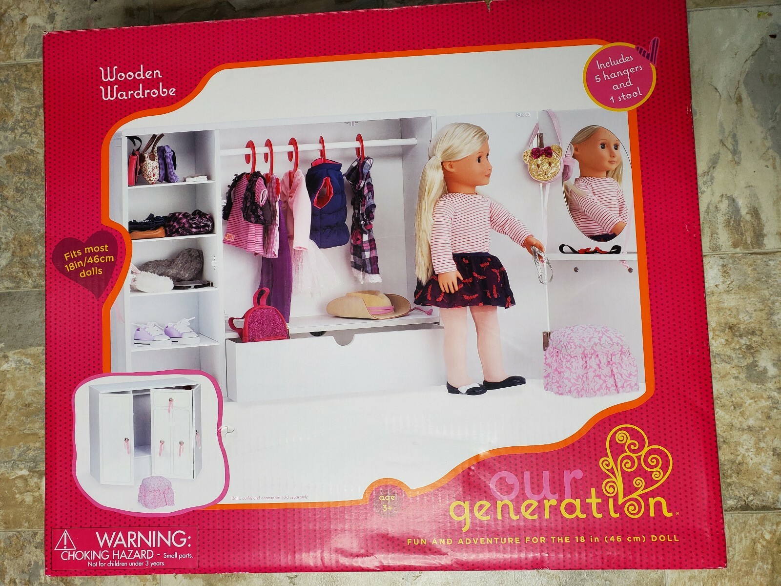 our generation wardrobe closet