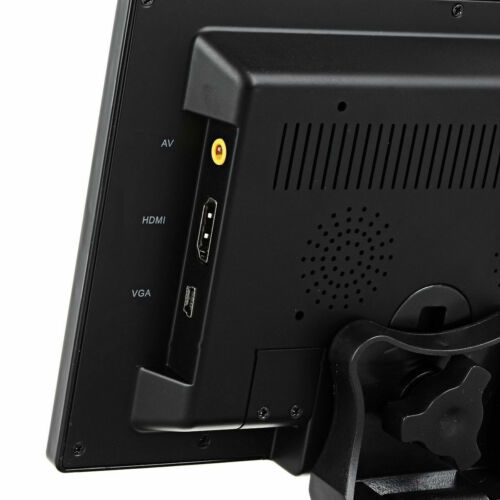 10.1" LCD CCTV Monitor HD PC Screen AV/RCA/VGA/HDMI for DSLR Raspberry PI - Picture 6 of 13