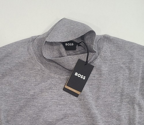 Neu mit Etikett Boss Hugo Boss Rollkragenpullover leichter Schurwolle - Bild 3 von 14