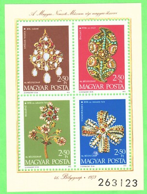 Hungary 1973 Stamp Day S/S MNH | eBay