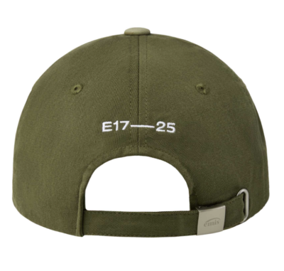 【EMIS】HEART WAPPEN BALL CAP-KHAKI emis HEART WAPPEN TONE ON TONE BALL CAP, KHAKI (100