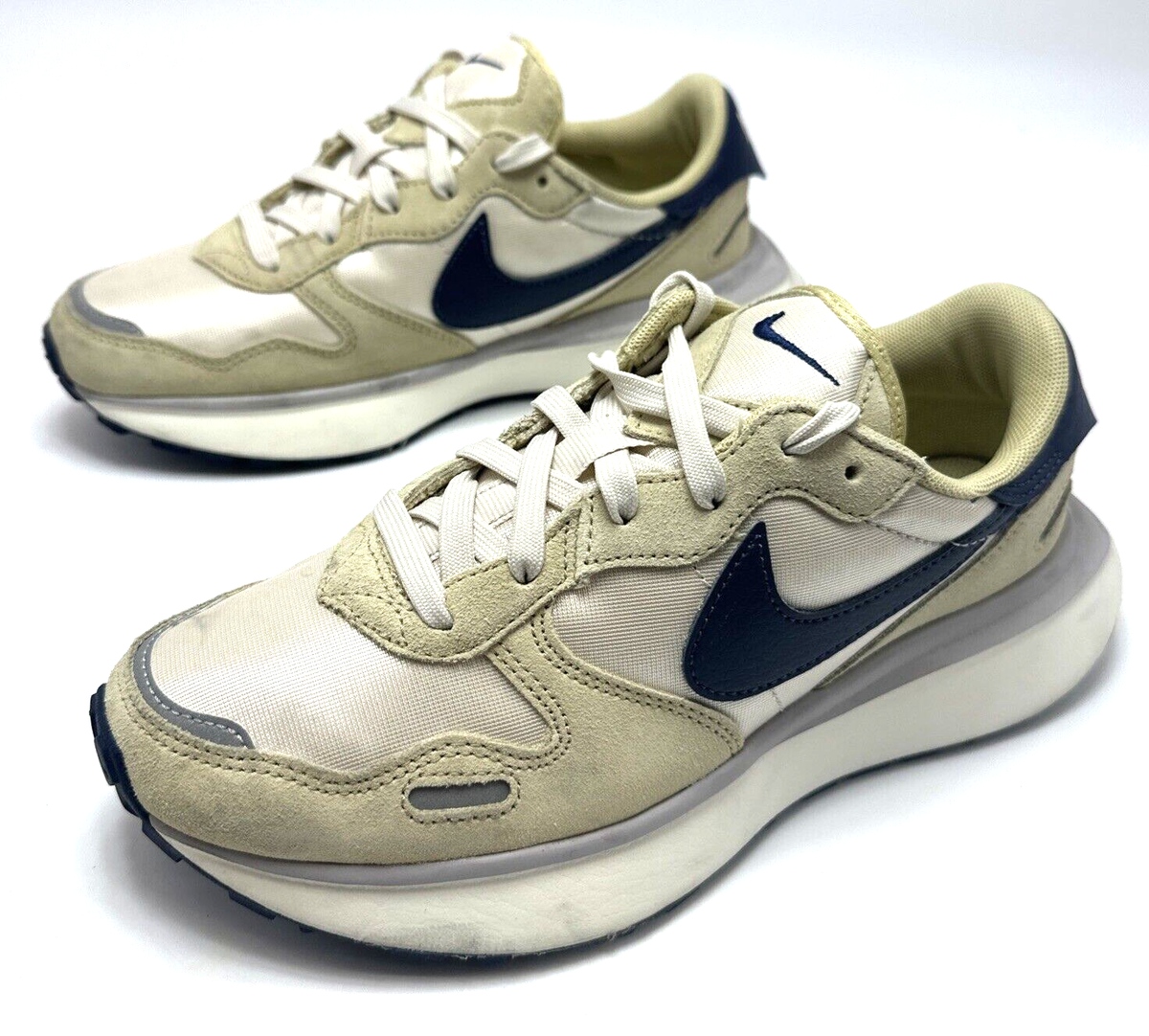 Nike Phoenix Waffle Light Orewood Brown Midnight Navy Men display picture 2