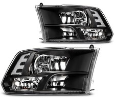 For 2011-2018 Dodge Ram 1500 Headlights Assembly Pair Driver Passenger Sides