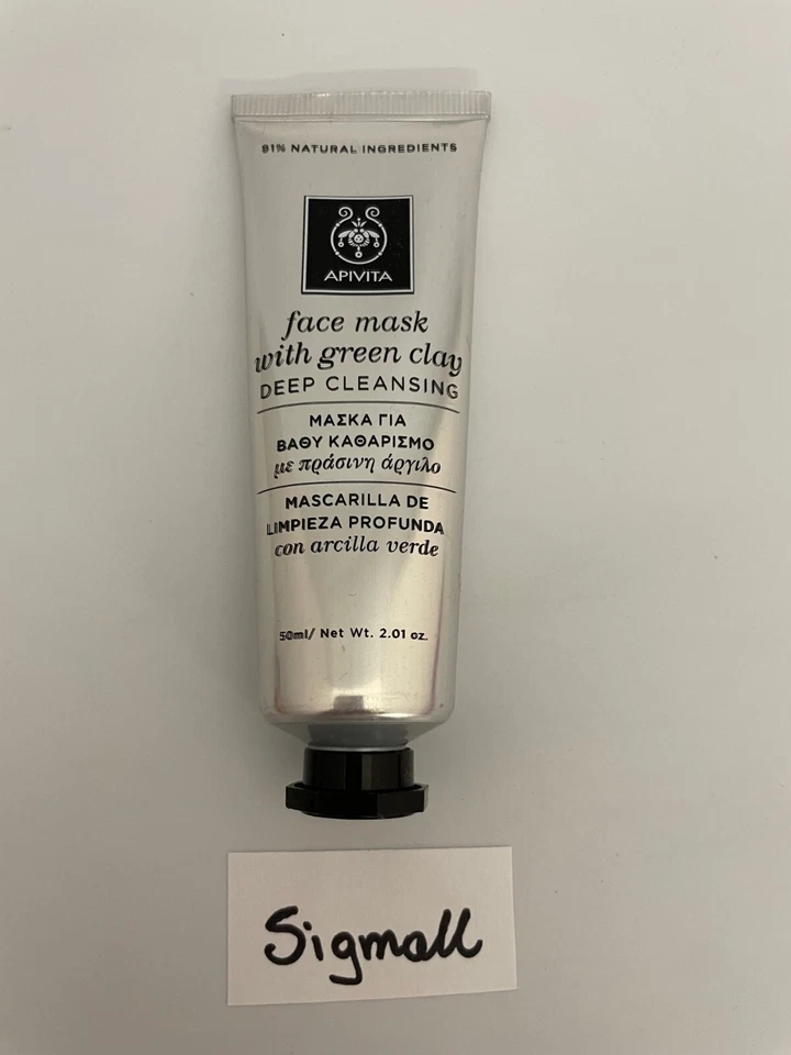 Mascarilla facial limpiadora suave Apivita - hidratante 50 ml/1,78 oz nueva Foto 2 de 4