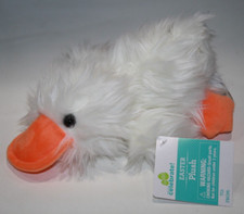 Walmart Pascua Peludo Blanco Pato Pollito 8" Peluche Peluche Suave Juguete Colocar Barriga Nuevo